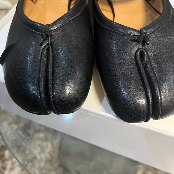 Maison Margiela Tabi Ballet Shoes 38. Vintage Leather With box New, unused - Picture 2 of 8